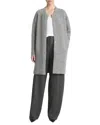 Vince Sculpted Wool-blend Car Coat