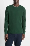 Vince Thermal Long Sleeve T-shirt In Green