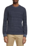 Vince Thermal Long Sleeve T-shirt In H Coastal/coastal