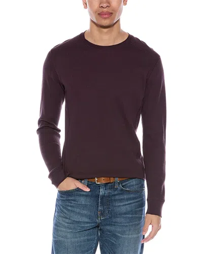 Vince Thermal Shirt In Purple