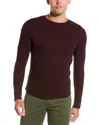 Vince Thermal Sweater In Pinot Vino