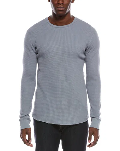 Vince Thermal T-shirt In Gray