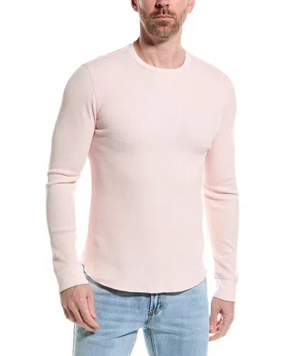 Vince Thermal Top In Pink