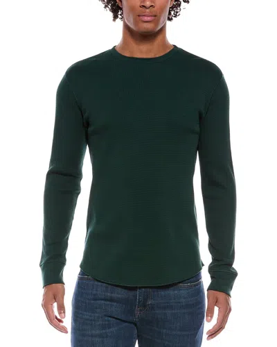 Vince Thermal T-shirt In Green