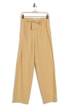 Vince Tie Front Pull-on Pants In Yellow