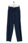 Vince Tie Front Pull-on Pants In Blue