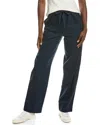 Vince Tie-front Pull-on Pant In Multi