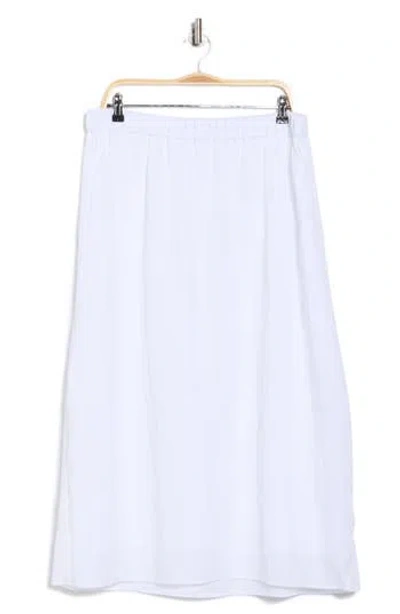 Vince Tiered Maxi Skirt In White