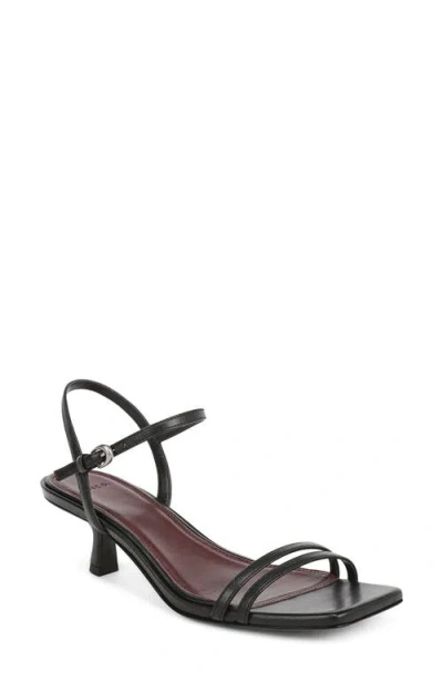 Vince Tilda Ankle Strap Sandal In Black