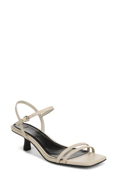 Vince Tilda Ankle Strap Sandal In Silver