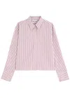 Vince Striped Button-up Shirt