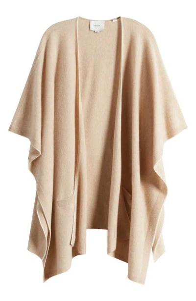 Vince Tipped Cashmere Wrap In Oak