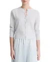 Vince Women's Wool-cashmere Cardigan In Off White