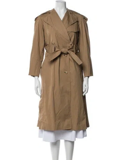 Pre-owned Vince Trench Coat In Neutrals