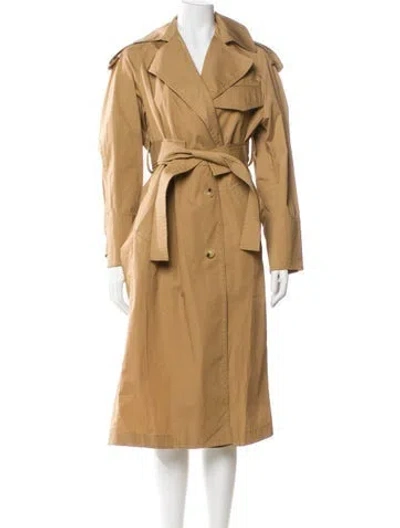Pre-owned Vince Trench Coat W/ Tags In Neutral
