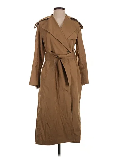 Pre-owned Vince Trenchcoat In Brown