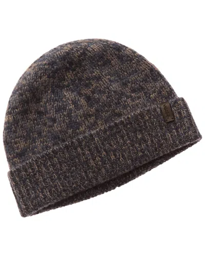 Vince Tricolor Marl Jersey Cashmere Hat In Brown