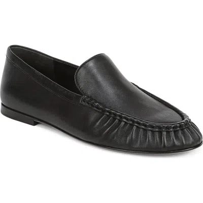 Vince Tristan Moc Toe Loafer In Black