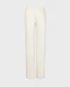 Vince Byxor High Waist Fluid Bias Pant Bone