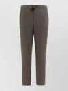 Vince Trousers With Drawstring And Elastic Waistband In Brown