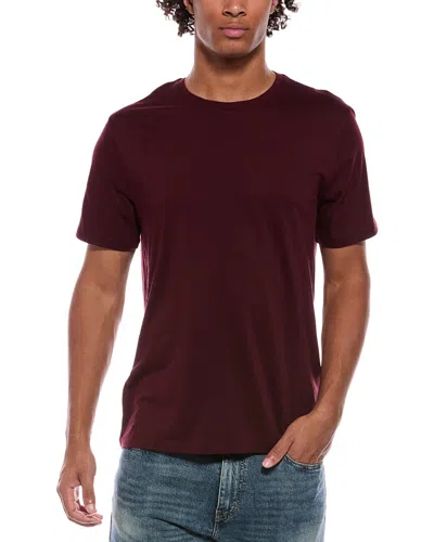 Vince T-shirt In Burgundy
