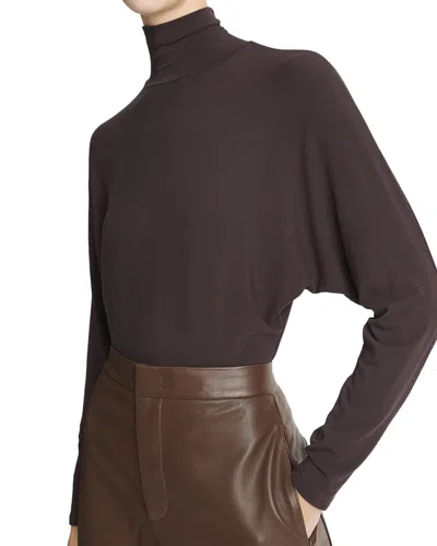 Vince Turtleneck Bodysuit In Multi