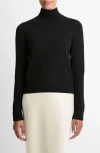 Vince Turtleneck Cashmere Sweater In Black