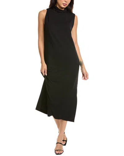 Vince Turtleneck Dress In Animal Print