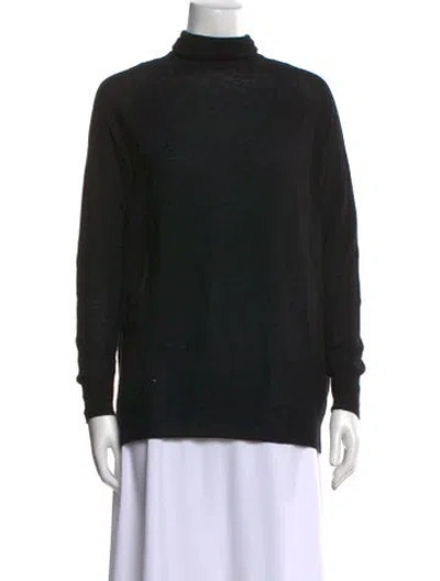 Pre-owned Vince Turtleneck Sweater In Black