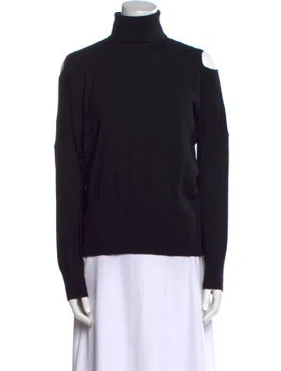 Pre-owned Vince Turtleneck Sweater In Black
