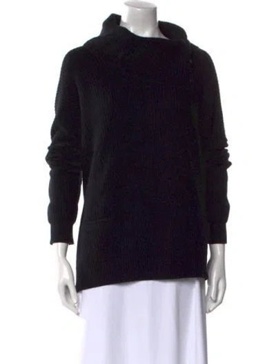 Pre-owned Vince Turtleneck Sweater In Black