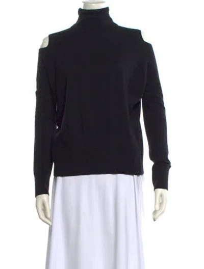 Pre-owned Vince Turtleneck Sweater In Black