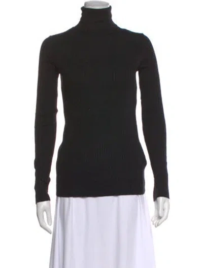 Pre-owned Vince Turtleneck Sweater In Black