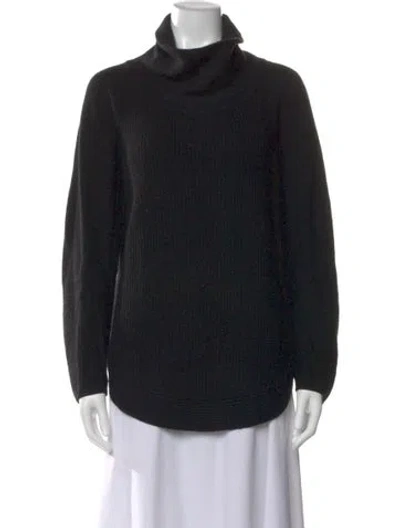 Pre-owned Vince Turtleneck Sweater In Black