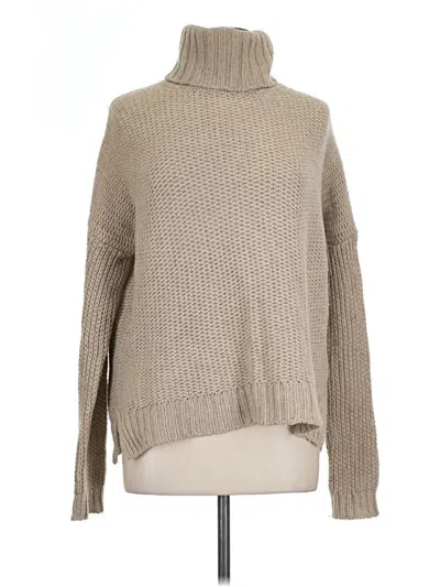 Pre-owned Vince Turtleneck Sweater In Brown