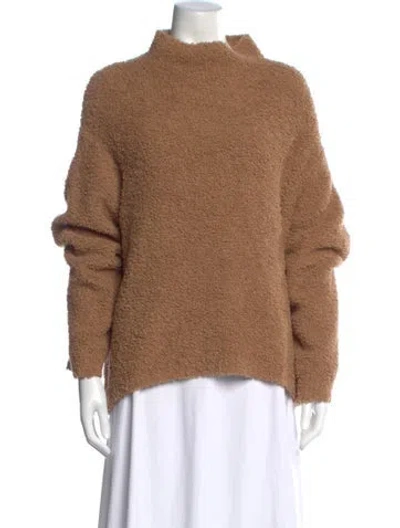 Pre-owned Vince Turtleneck Sweater In Brown