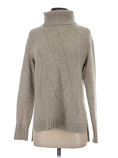 Pre-owned Vince Turtleneck Sweater In Gray
