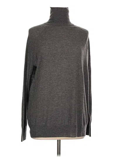 Pre-owned Vince Turtleneck Sweater In Gray