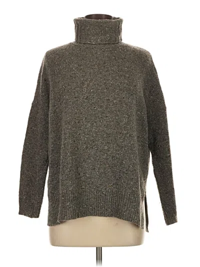 Pre-owned Vince Turtleneck Sweater In Gray