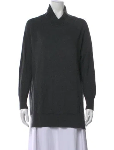 Pre-owned Vince Turtleneck Sweater In Gray