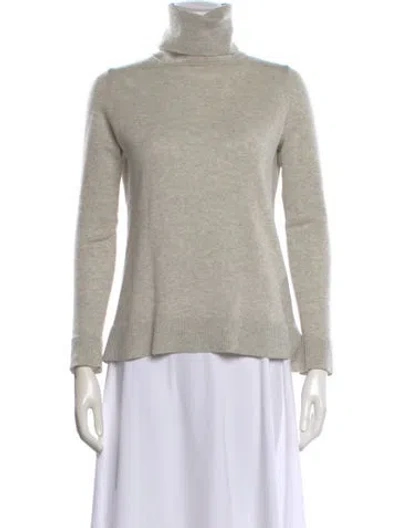 Pre-owned Vince Turtleneck Sweater In Gray