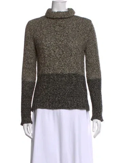 Pre-owned Vince Turtleneck Sweater In Gray