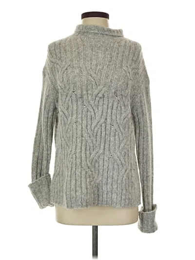 Pre-owned Vince Turtleneck Sweater In Gray