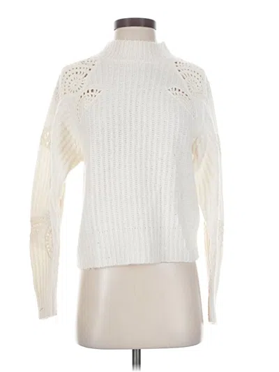 Pre-owned Vince Turtleneck Sweater In Ivory