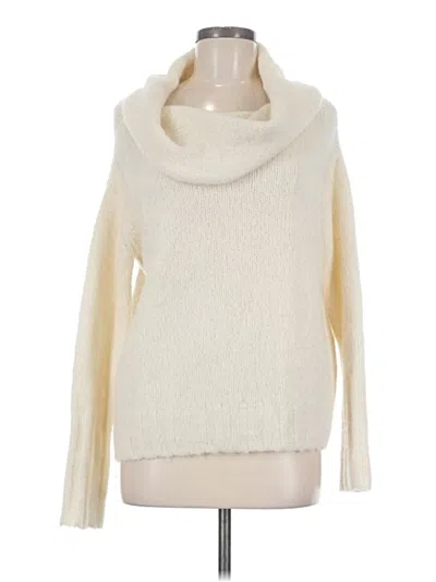 Pre-owned Vince Turtleneck Sweater In Ivory