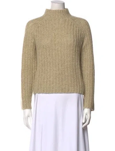 Pre-owned Vince Turtleneck Sweater In Neutral