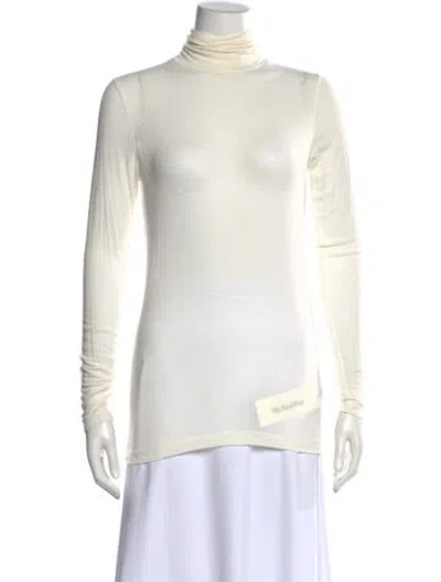 Pre-owned Vince Turtleneck Sweater In Neutral