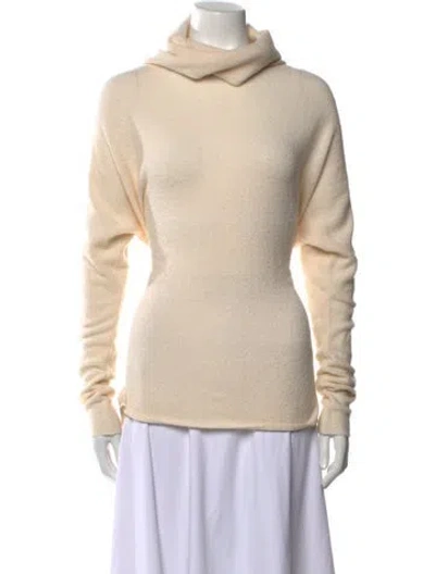 Pre-owned Vince Turtleneck Sweater In Neutral