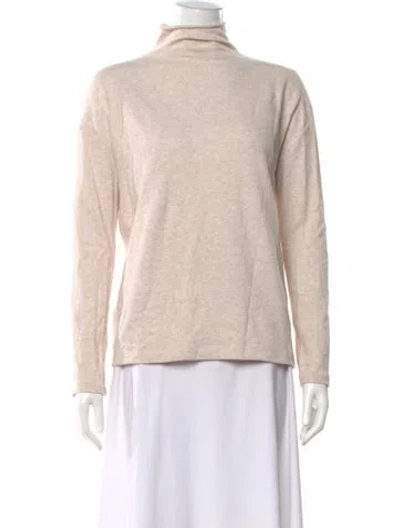 Pre-owned Vince Turtleneck Sweater In Neutral