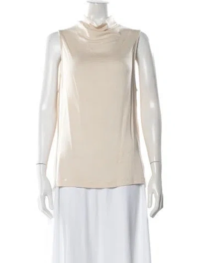 Pre-owned Vince Turtleneck Sweater In Neutral